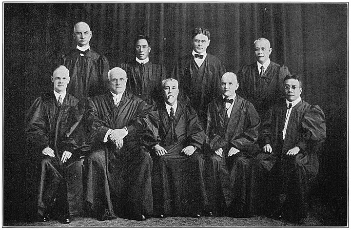 The Members of the Supreme Court of the Philippine Islands
