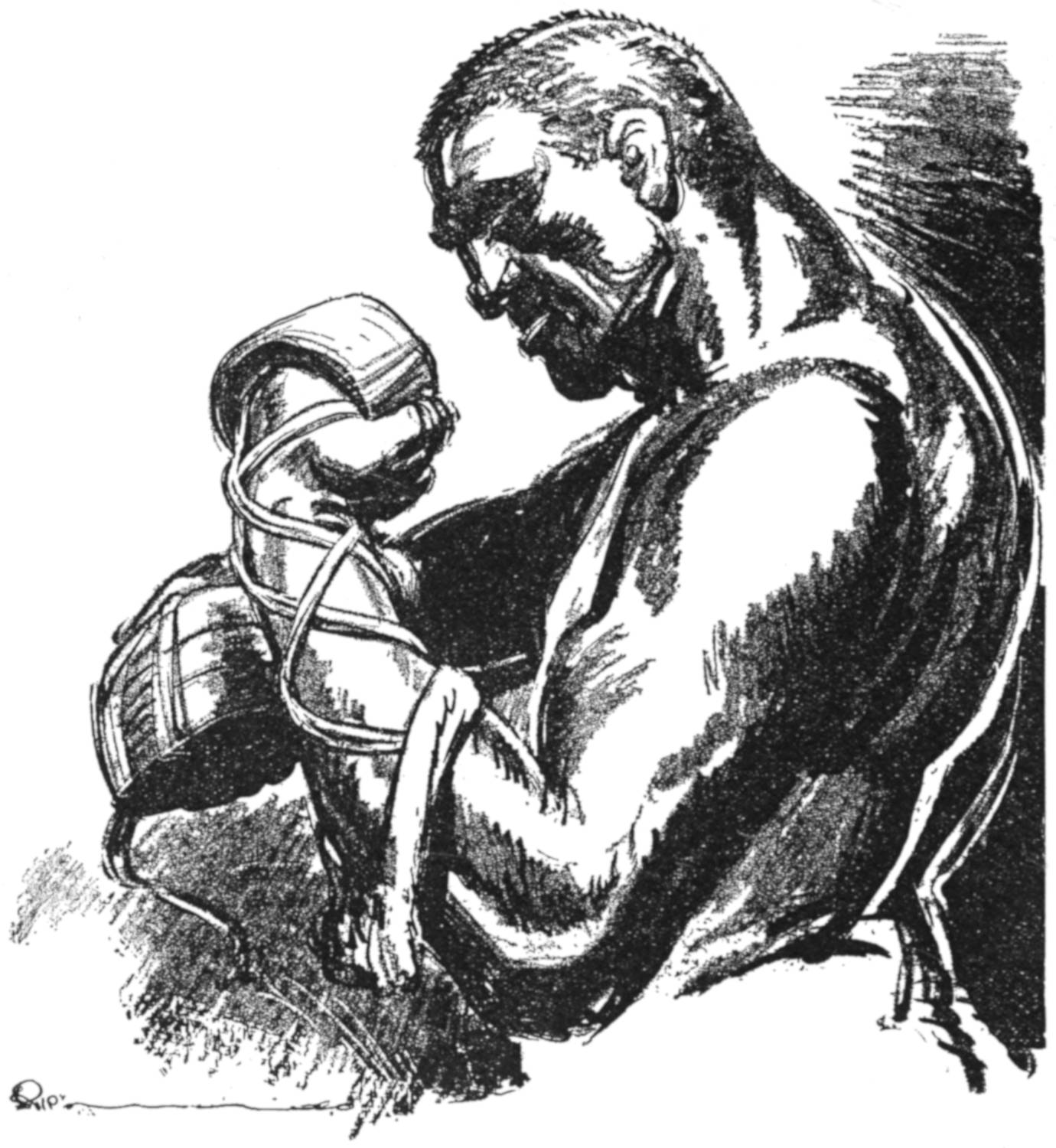 Portrait of Commodus as a boxer