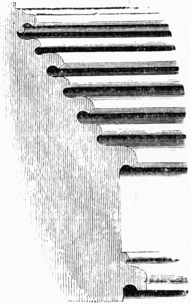 EARLY ENGLISH BASEMENT MOULDING. Illustration: EARLY ENGLISH BASEMENT MOULDING.