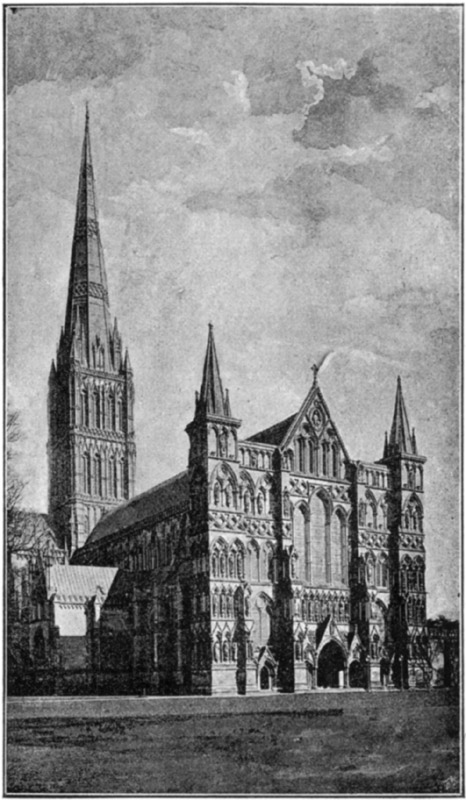SALISBURY. THE WEST FRONT.