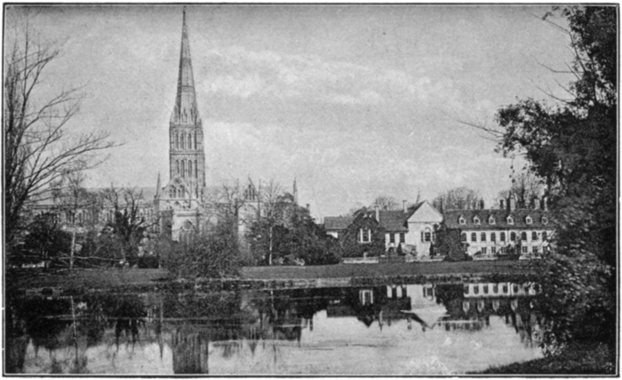 THE CATHEDRAL FROM THE SOUTH.