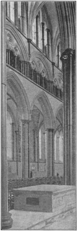 THE NAVE: SOUTH SIDE.