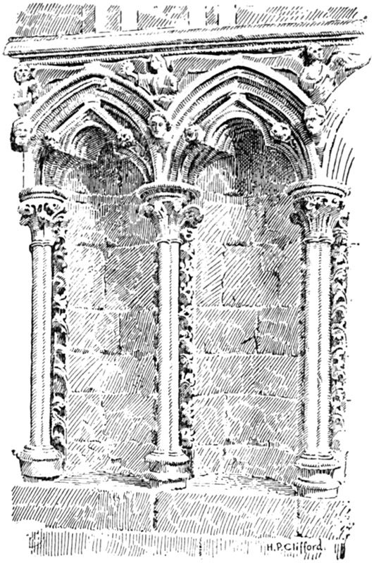 PORTION OF THE OLD ORGAN SCREEN.