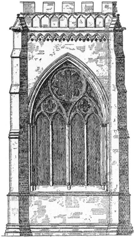 THE SOUTH SIDE OF THE CHAPTER HOUSE.