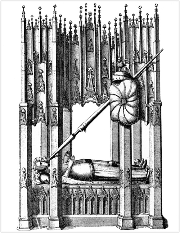 Monument of John of Gaunt, Duke of Lancaster.