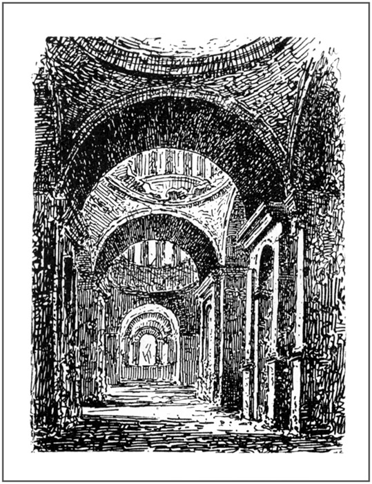 Interior of the Model.