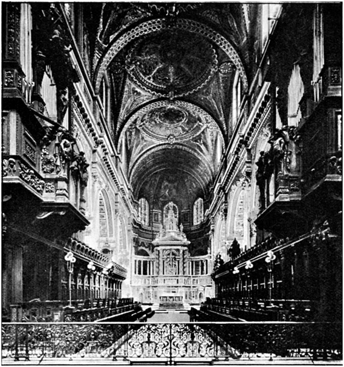 The Choir, Altar and Reredos.