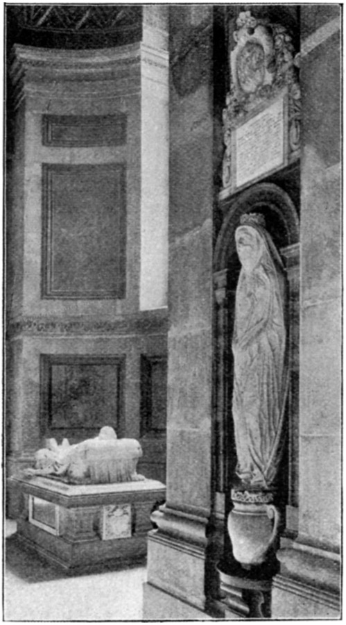 Monuments of Dr. John Donne and Bishop Blomfield.