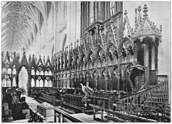 Image 19 THE CHOIR STALLS.
