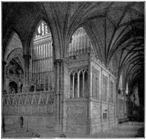Image 26 BACK OF FERETORY, WITH BISHOP GARDINER'S CHANTRY