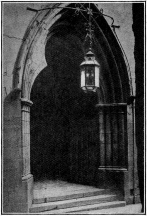 SOUTH PORCH, FROM ST. MARY HALL.