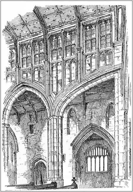 NORTH SIDE OF NAVE, EASTERN BAYS.