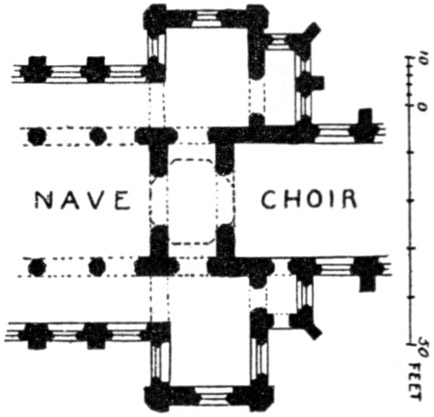 GREY FRIARS' CHURCH (CROSSING).
