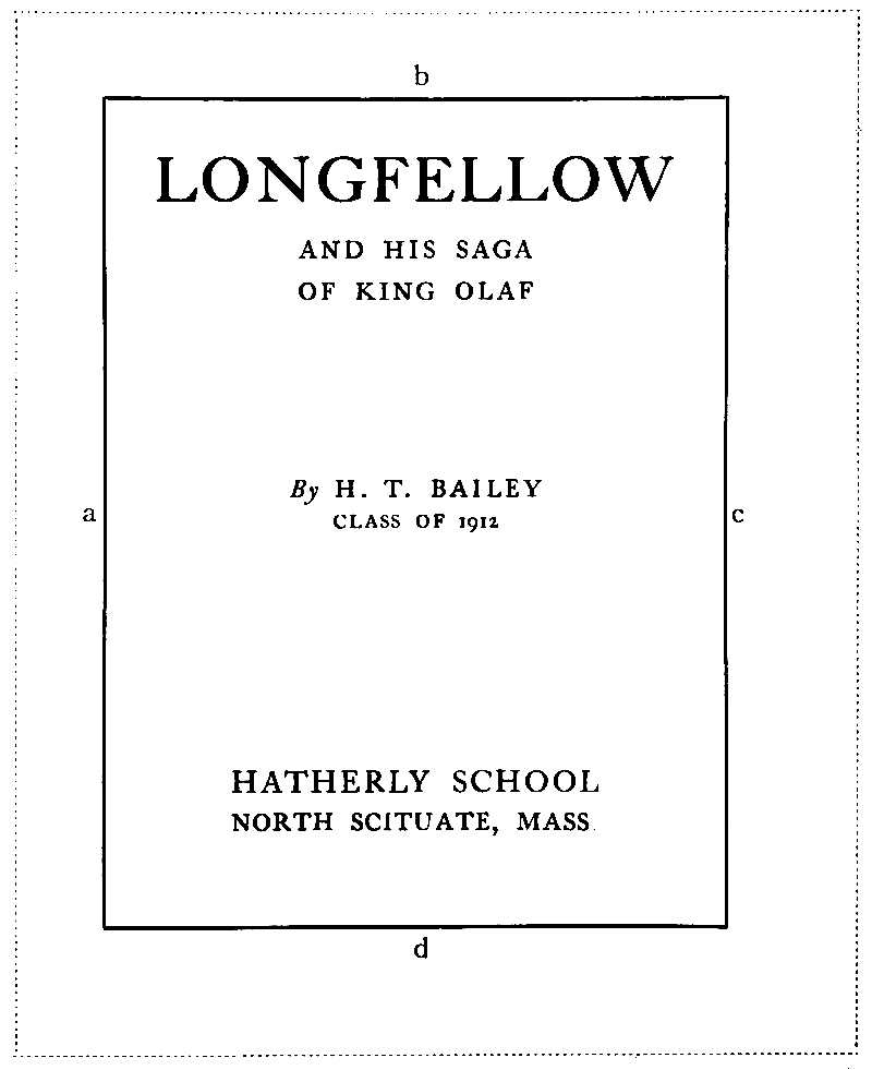 An example title page