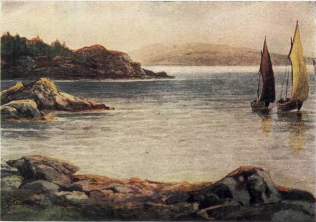 ENTRANCE TO LOCH TYNE. ENTRANCE TO LOCH TYNE.