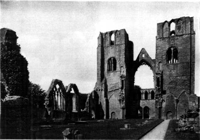 TOWERS OF ELGIN CATHEDRAL, NORTH SCOTLAND. TOWERS OF ELGIN CATHEDRAL, NORTH SCOTLAND.