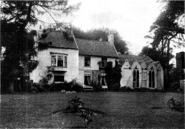 SOMERSBY RECTORY, BIRTHPLACE OF TENNYSON. SOMERSBY RECTORY, BIRTHPLACE OF TENNYSON.