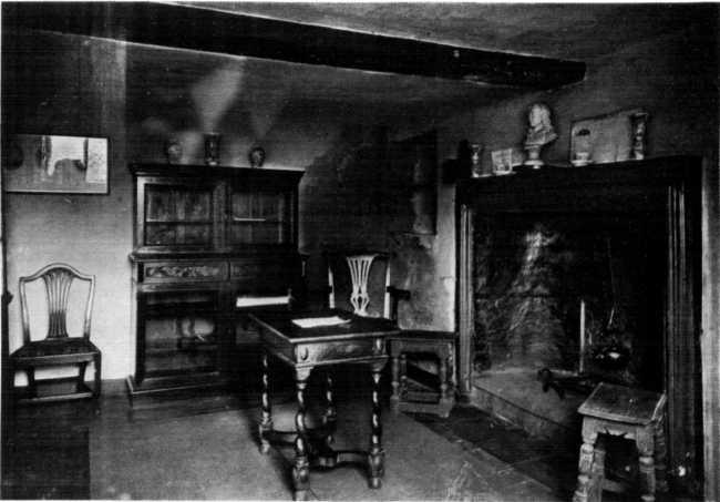 MILTON'S ROOM IN COTTAGE AT CHALFONT ST. GILES. MILTON'S ROOM IN COTTAGE AT CHALFONT ST. GILES.