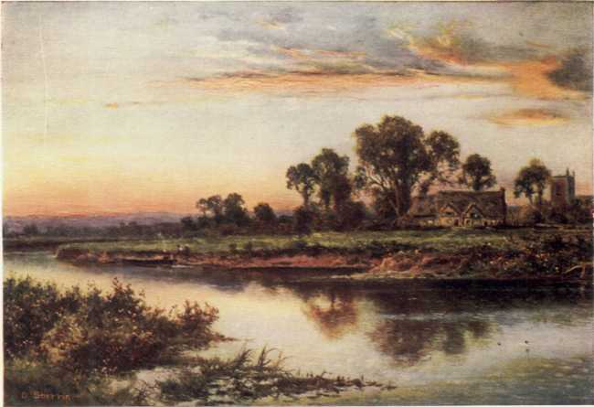 A SURREY LANDSCAPE. A SURREY LANDSCAPE.