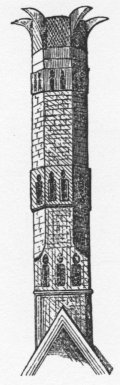 15. Chimney. Château of La Bellière.