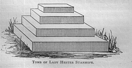 Tomb of Lady Hester Stanhope