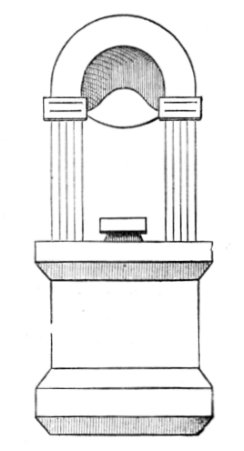 Sculptured niche