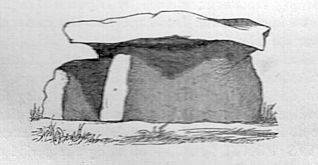 Erection resembling cromlech