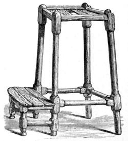 REPENTANCE-STOOL, FROM OLD GREYFRIARS’ CHURCH