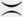 two arcs pointing toward one another