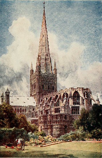 NORWICH FROM THE NORTHEAST