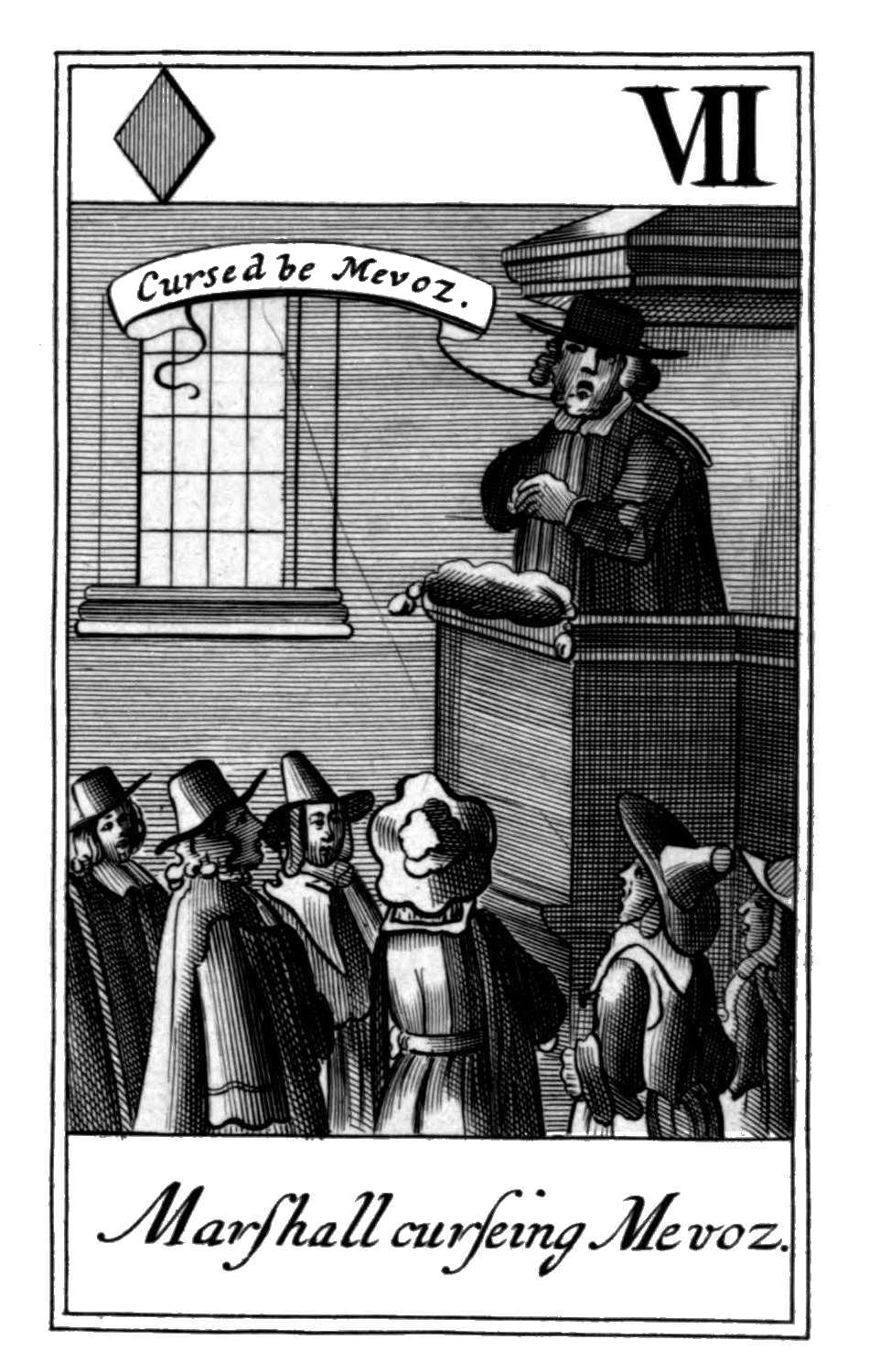 Seven of Diamonds. Marshall curseing       Mevoz.