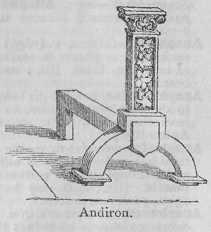 Andiron.