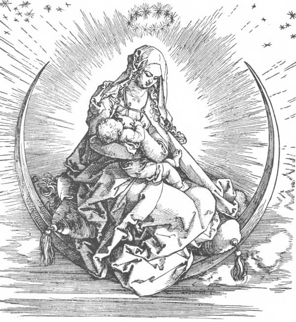 MADONNA AND CHILD.