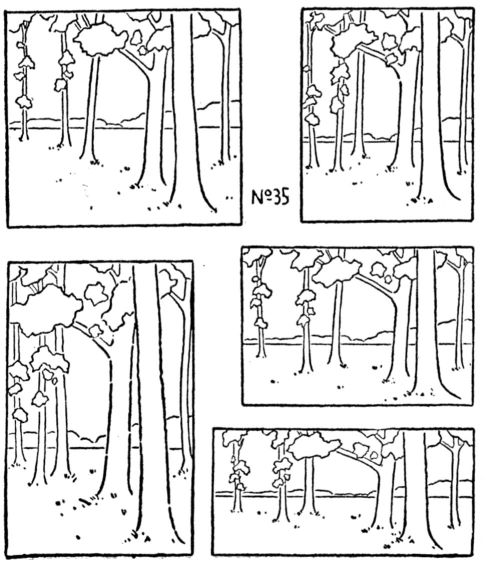 No. 35. Landscape in Rectangles of Various Shape.