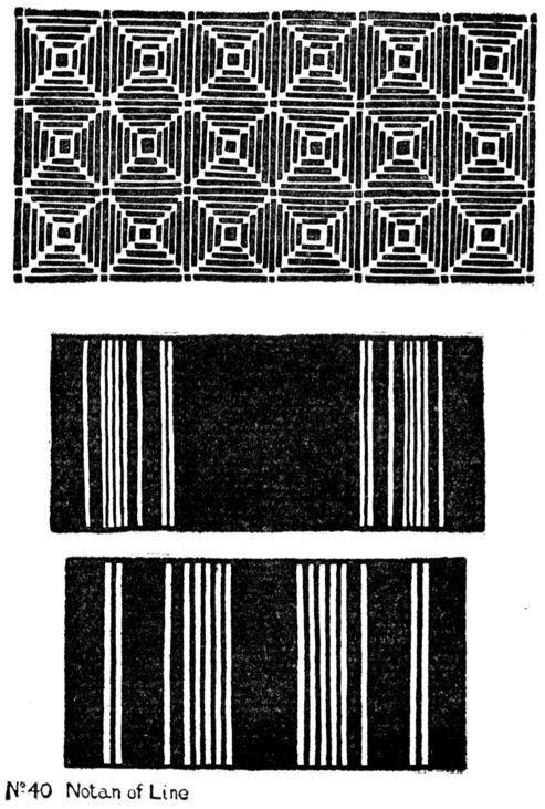 No. 40. Notan of Line.