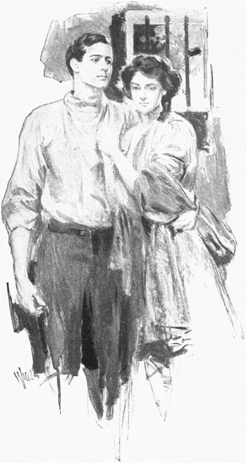 Frontis: Norman Clasped Her in His Arms