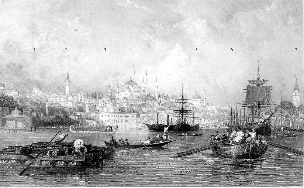CONSTANTINOPLE and the BOSPHORUS.