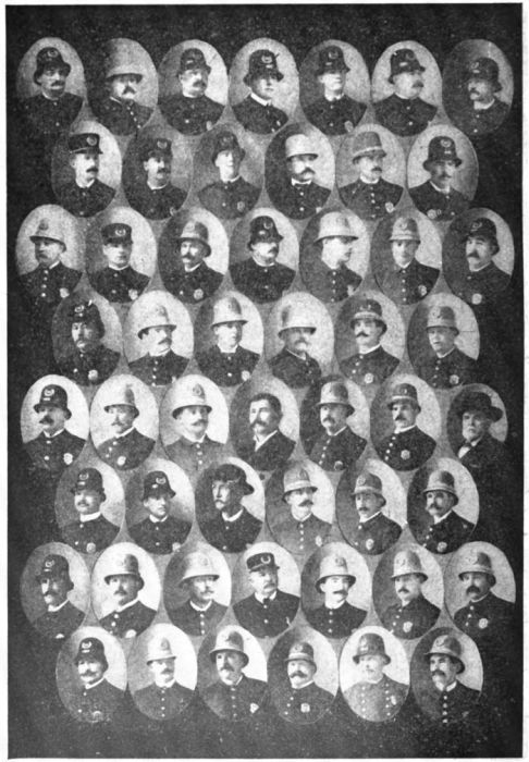 Group showing St. Paul police department, J.J. Connor, Chief.