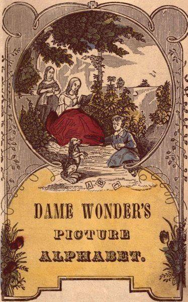 DAME WONDER'S PICTURE ALPHABET. Title page