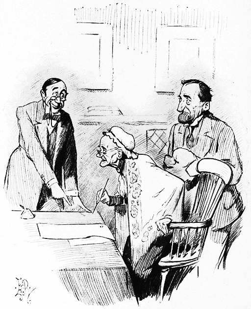 "Duly witnessed by his aged Ho... "Duly witnessed by his aged Ho...