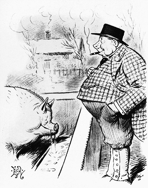 "His famous White Sow, known a... "His famous White Sow, known a...