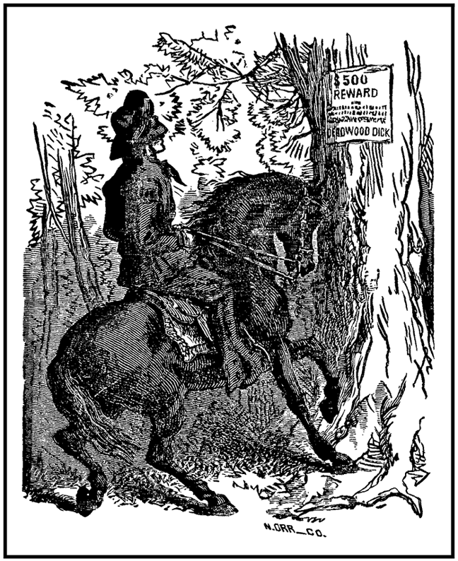 Ha! ha! ha! isn't that rich, now? Ha! ha! ha! arrest Deadwood Dick if you can! Ha! ha! ha! isn't that rich, now? Ha! ha! ha! arrest Deadwood Dick if you can!