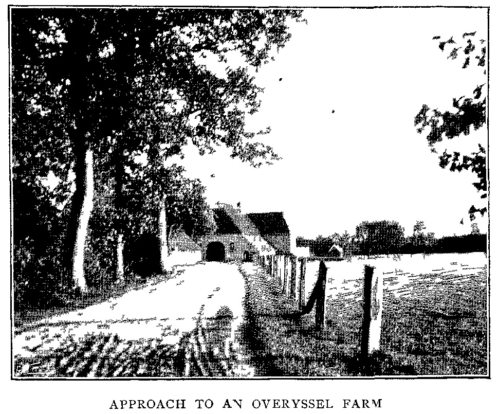Approach to an Overyssel Farm. Approach to an Overyssel Farm.