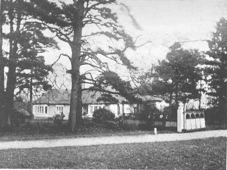 Cottage at corner of Boulge Park, where FitzGerald  lived for many years
