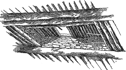 Tusayan kiva hatchway Tusayan kiva hatchway