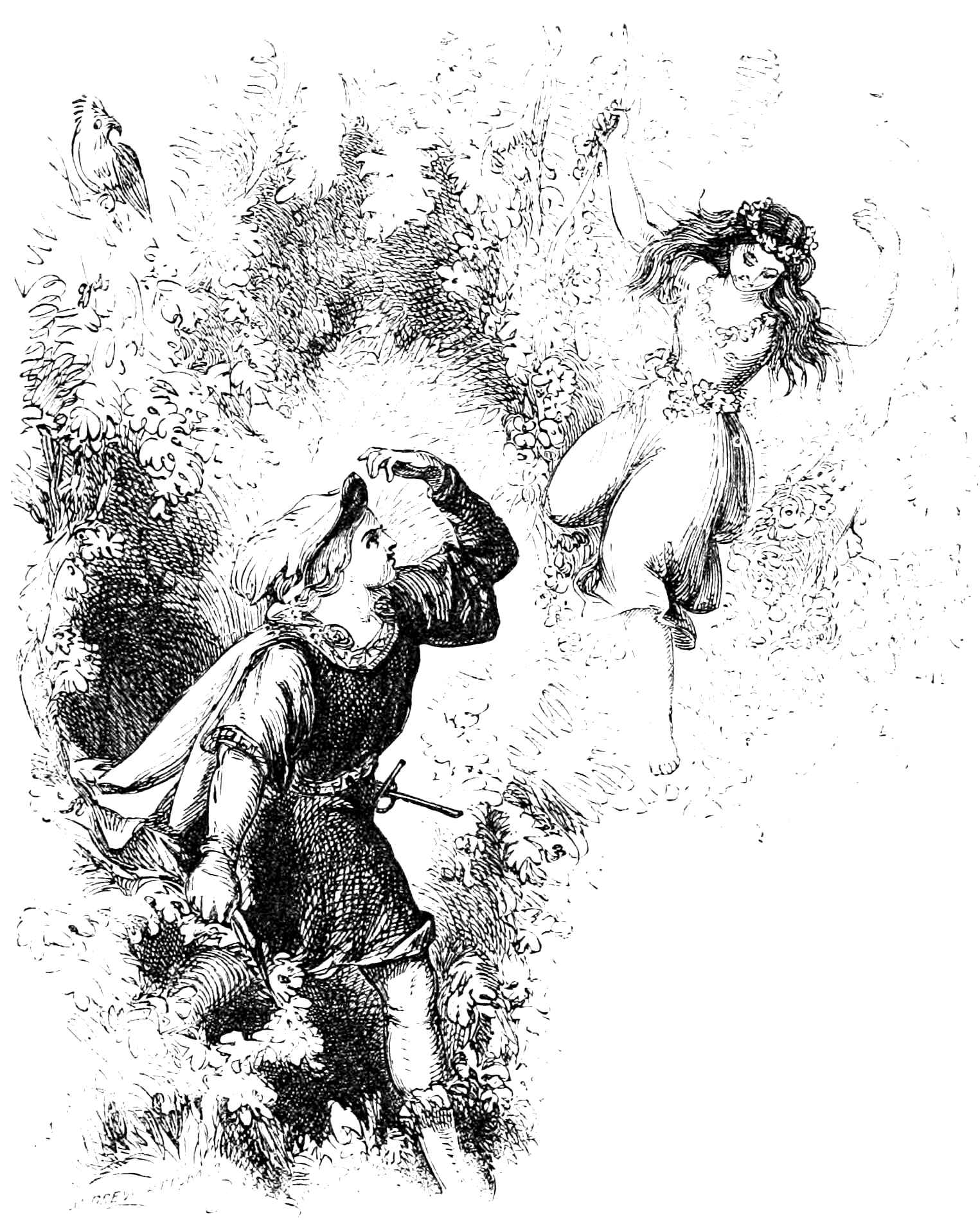 Prince Rudolph sees Rosa Munda