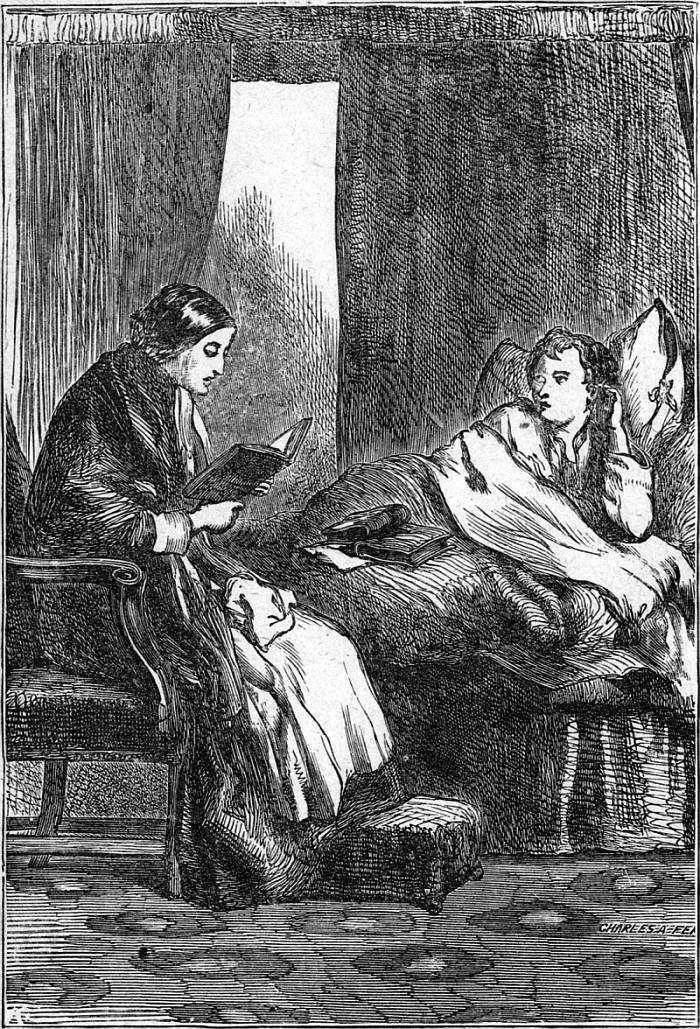 Lady Grange Reading To Her Son.