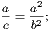 a a2 c = b2;