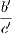 ′ b- c′
