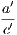 ′ a- c′
